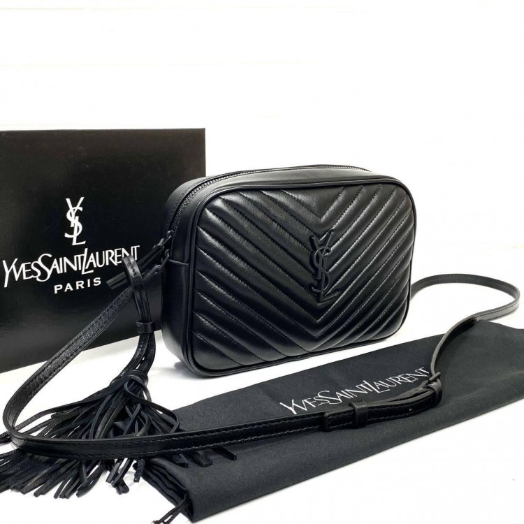 YVES SAİNT LAURENT LOU CAMERA BAG BLACK EDİTİON